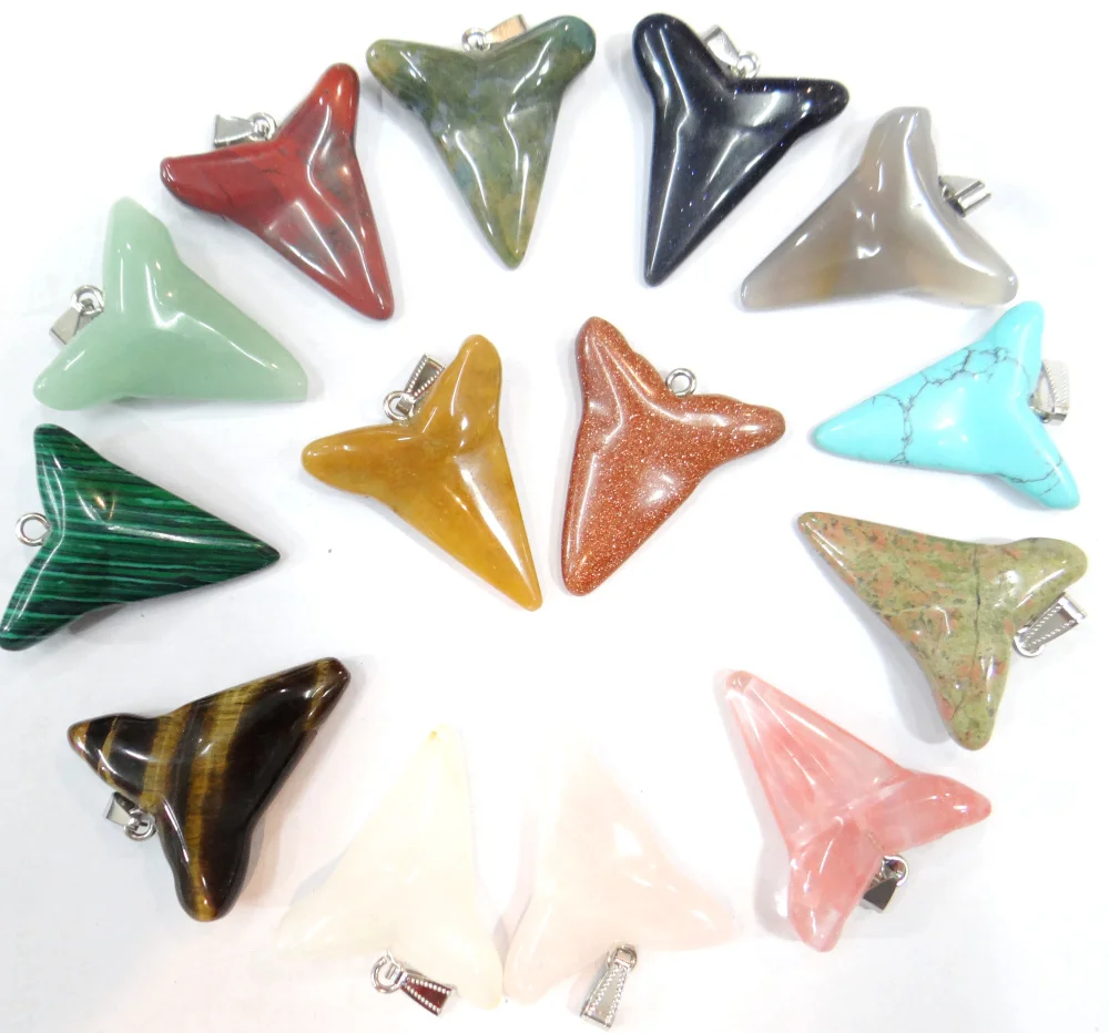 wholesale High Quality large natural stone Opal tiger eye hand-carved Tooth pendants for jewelry making 12pcs/lot
wholesale High Quality large natural stone Opal tiger eye hand-carved Tooth pendants for jewelry making 12pcs/lot