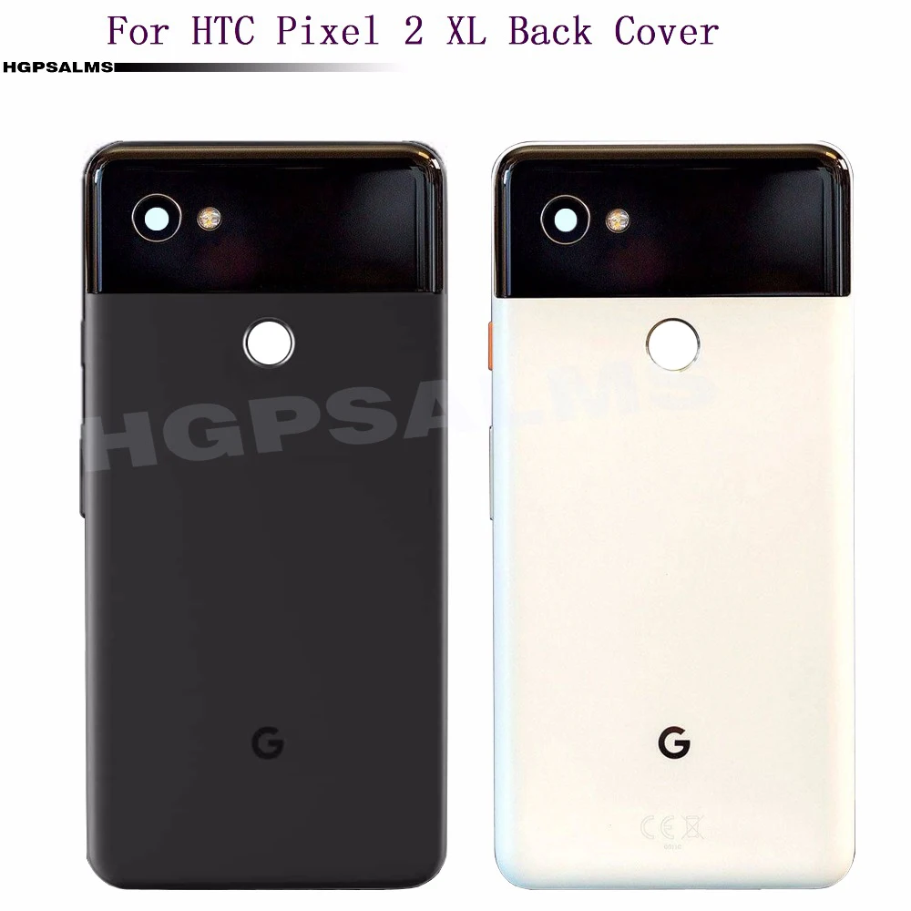 Для htc Pixel 2 XL задняя крышка батареи дверь Корпус чехол с камерой Лен 6 0 дюйма