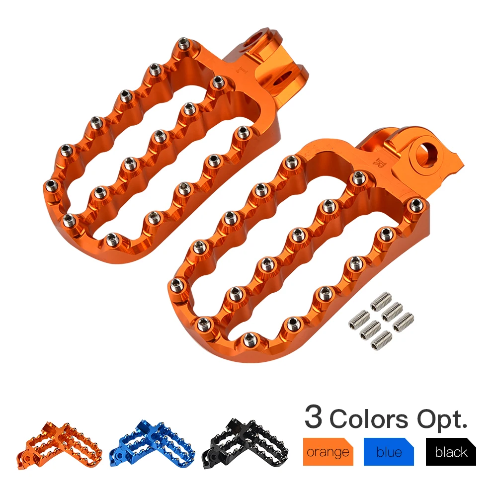 Motorcycle Wide Footpegs Foot Pegs Rests Pedal For KTM 790 950 990 1050 1190 1290 ADV Enduro Supermoto SMT SMR Super Adventure R
Motorcycle Wide Footpegs Foot Pegs Rests Pedal For KTM 790 950 990 1050 1190 1290 ADV Enduro Supermoto SMT SMR Super Adventure R