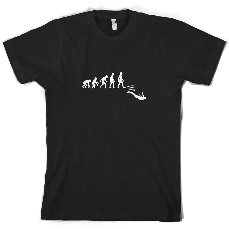 Evolution of Man Bungee - Mens T-Shirt - Jumping - Jump Fashion Men Free Shipping Top Tees Custom Any Logo Size Hip Hop T Shirt
Evolution of Man Bungee - Mens T-Shirt - Jumping - Jump Fashion Men Free Shipping Top Tees Custom Any Logo Size Hip Hop T Shirt