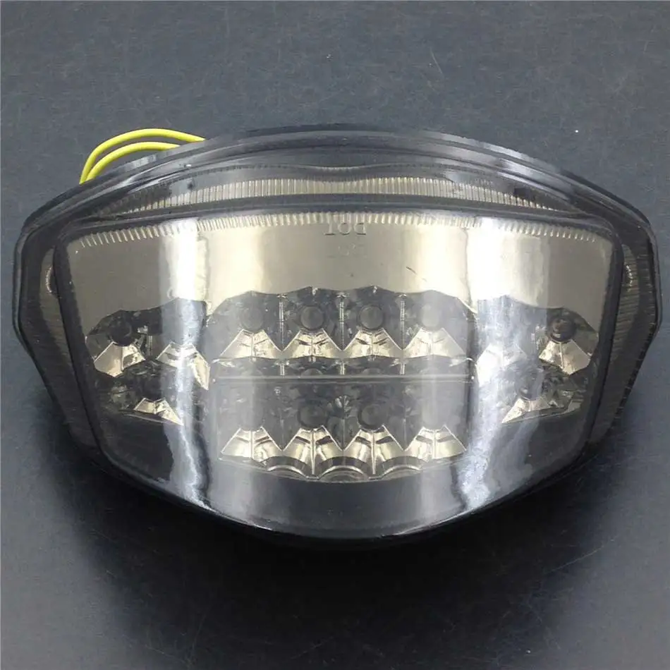 For 2007 2008 Suzuki GSXR1000 GSX-R 1000 K7 Motorcycle LED Tail Brake Light Turn Signal Lights Bike Clear / Smoke
For 2007 2008 Suzuki GSXR1000 GSX-R 1000 K7 Motorcycle LED Tail Brake Light Turn Signal Lights Bike Clear / Smoke