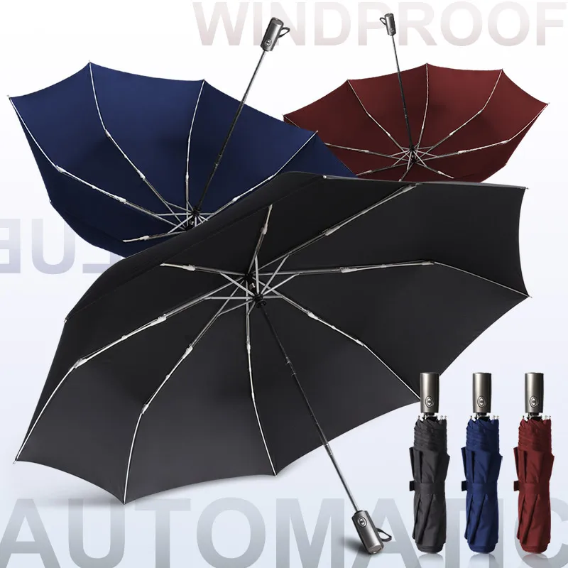 High Quality 120cm Big Umbrella Men Rain Woman Parasol Automatic Windproof Business Gift Umbrellas Outdoor 3Folding Paraguas
High Quality 120cm Big Umbrella Men Rain Woman Parasol Automatic Windproof Business Gift Umbrellas Outdoor 3Folding Paraguas