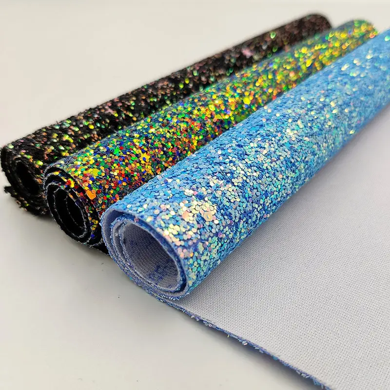 20*30cm shiny holographic coarse powder colorful Glitter Glit leather bottom bag hairpin crafts apparel DIY fabric
20*30cm shiny holographic coarse powder colorful Glitter Glit leather bottom bag hairpin crafts apparel DIY fabric