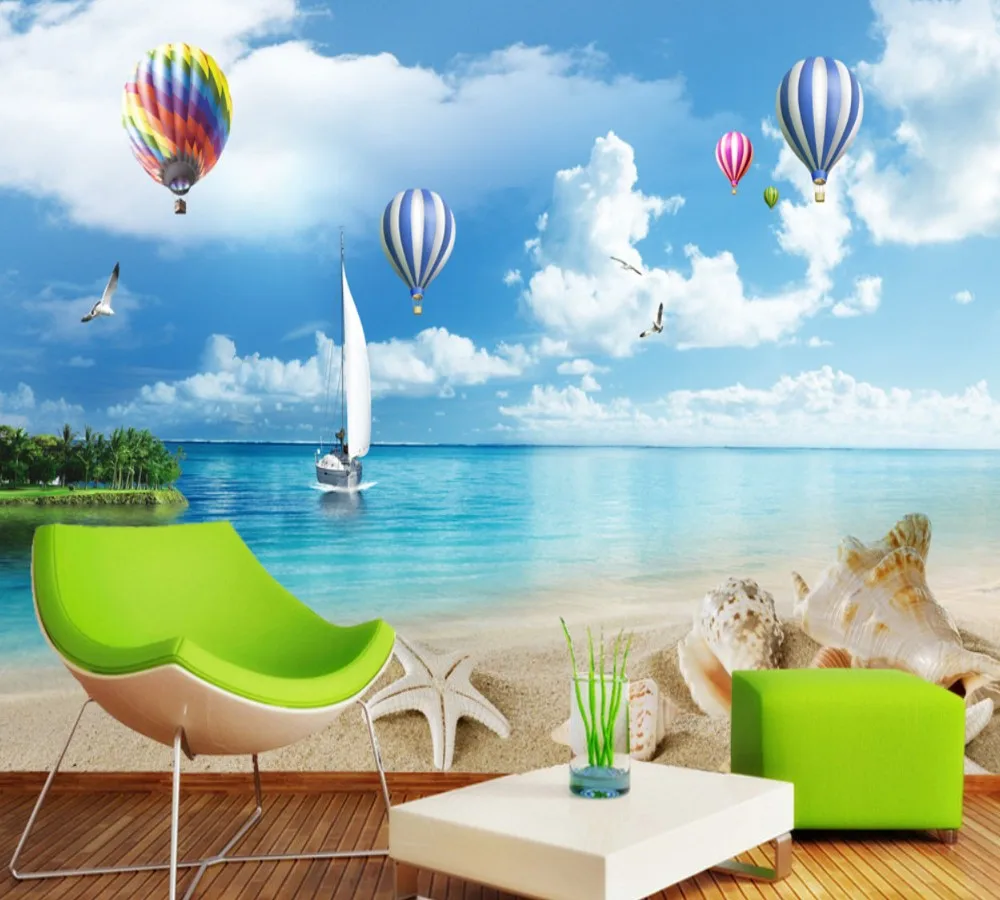 Free Shipping Custom 3d Wallpaper Summer Style Blue Sky White Sand Beach TV Background Wall Seaside Shells Living Room Mural
Free Shipping Custom 3d Wallpaper Summer Style Blue Sky White Sand Beach TV Background Wall Seaside Shells Living Room Mural