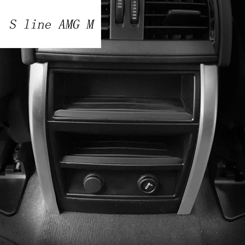 Car styling For BMW X5 X6 f15 f16 Rear air conditioning vent frame Armrest box panel outlet stickers Cover trim auto Accessories
Car styling For BMW X5 X6 f15 f16 Rear air conditioning vent frame Armrest box panel outlet stickers Cover trim auto Accessories