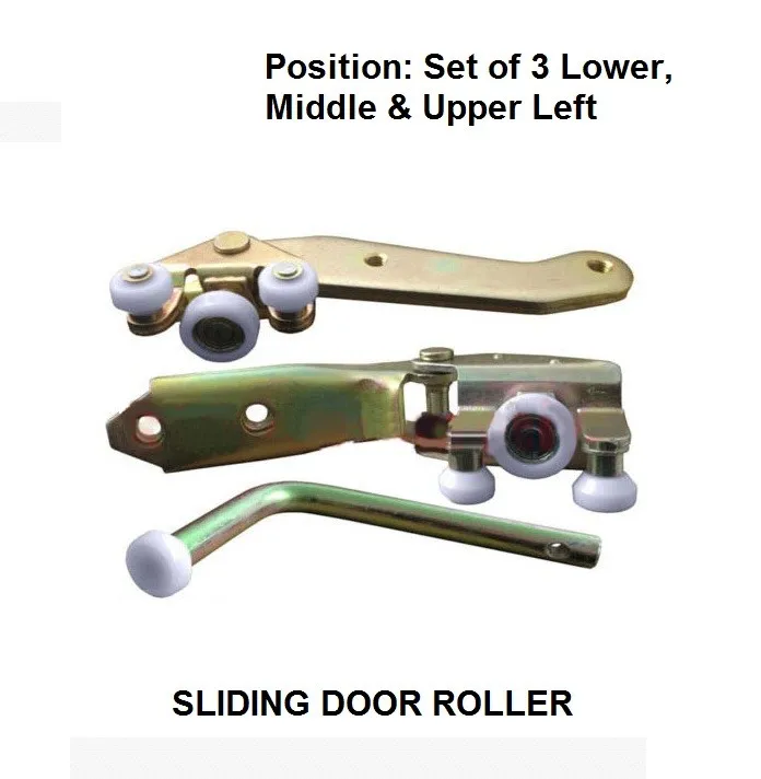 x3 PICECS FOR VOLKSWAGEN TRANSPORTER T4 1990-2004 SET OF 3 SLIDING DOOR ROLLER LOWER , MIDDLE & UPPER LEFT SIDE
x3 PICECS FOR VOLKSWAGEN TRANSPORTER T4 1990-2004 SET OF 3 SLIDING DOOR ROLLER LOWER , MIDDLE & UPPER LEFT SIDE