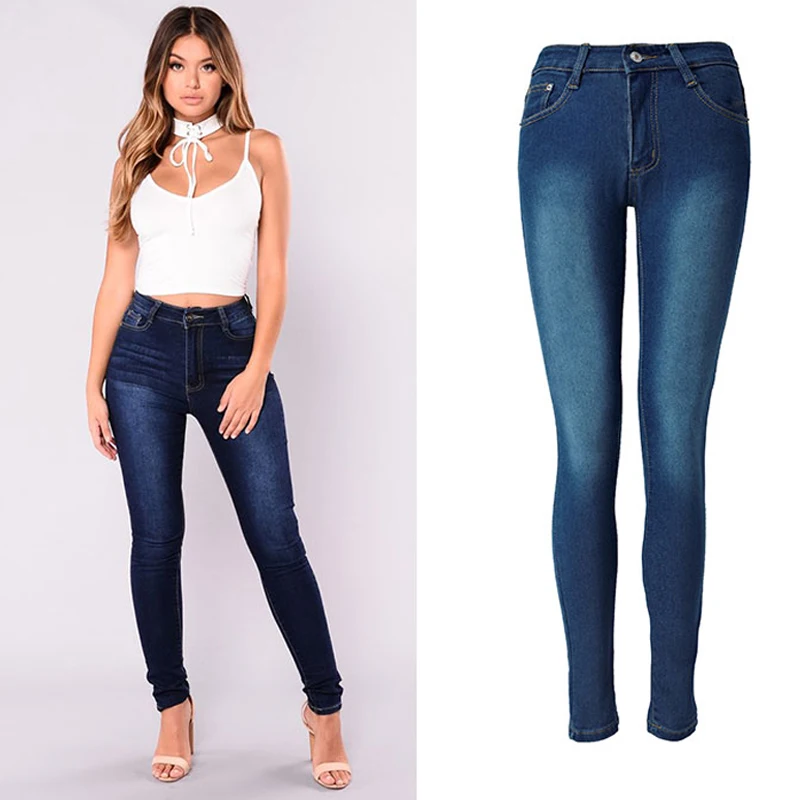 High Waist Elastic Feet Jeans Casual Fashion New Style Skinny Women Jeans Plaid Boyfriend Jeans For Women
High Waist Elastic Feet Jeans Casual Fashion New Style Skinny Women Jeans Plaid Boyfriend Jeans For Women