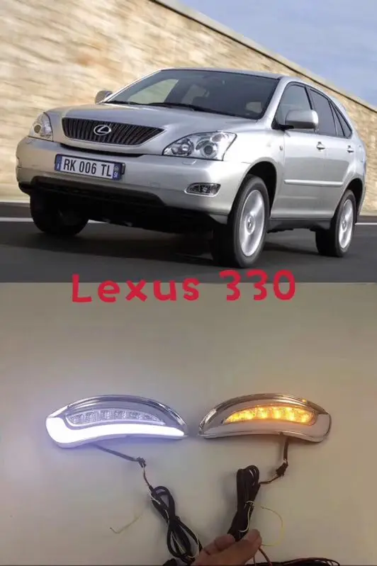 Osmrk Led drl daytime running lights with yellow turn signal for lexus 330
Osmrk Led drl daytime running lights with yellow turn signal for lexus 330