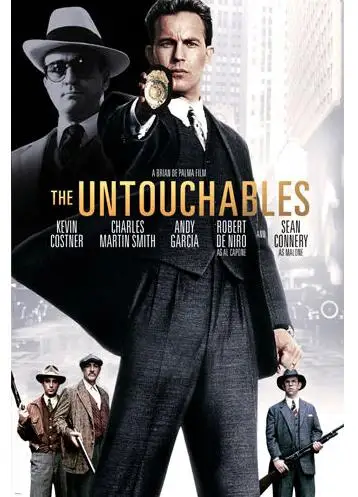Неприкасаемый кинопостер KEVIN COSTNER SEAN CONNERY драма искусственный шелк фотосессия 24x36