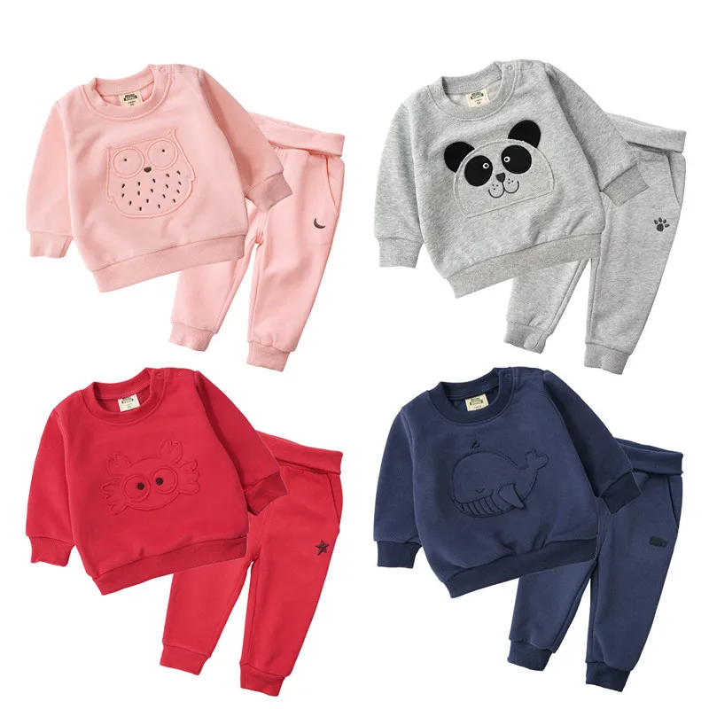 Children Clothing 2019 Spring New Boys and Girls Casual Set Kids Tracksuit Baby Cotton Tops+pants 2pcs Set Toddler Cartoon Suit
Children Clothing 2019 Spring New Boys and Girls Casual Set Kids Tracksuit Baby Cotton Tops+pants 2pcs Set Toddler Cartoon Suit