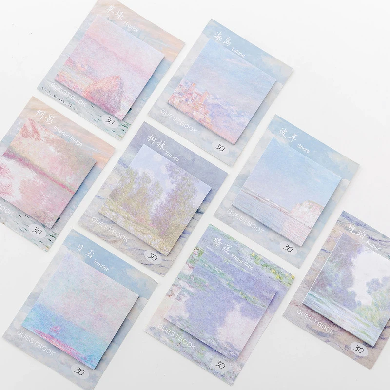 Creative Painting Square Tearable Memo Pad Kawaii Cute Sticky Note Planner Paper Stationery Self-Adhesive Sticker Page Index
Creative Painting Square Tearable Memo Pad Kawaii Cute Sticky Note Planner Paper Stationery Self-Adhesive Sticker Page Index
