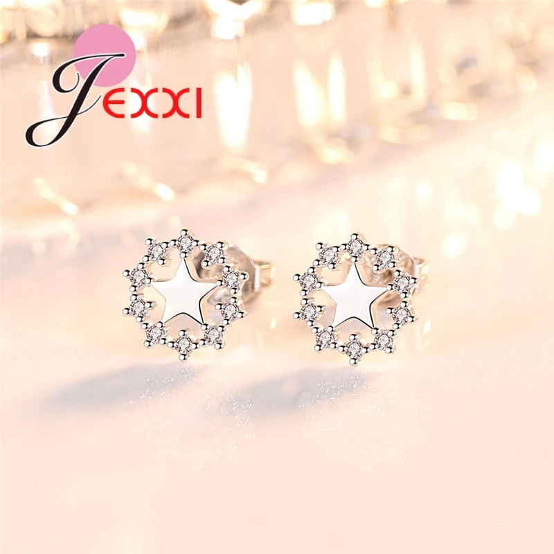 Hot Selling Round Hollow Pretty Star Shape 925 Sterling Silver Intellectual Generous Female Festival Surprise Stud Earring
Hot Selling Round Hollow Pretty Star Shape 925 Sterling Silver Intellectual Generous Female Festival Surprise Stud Earring