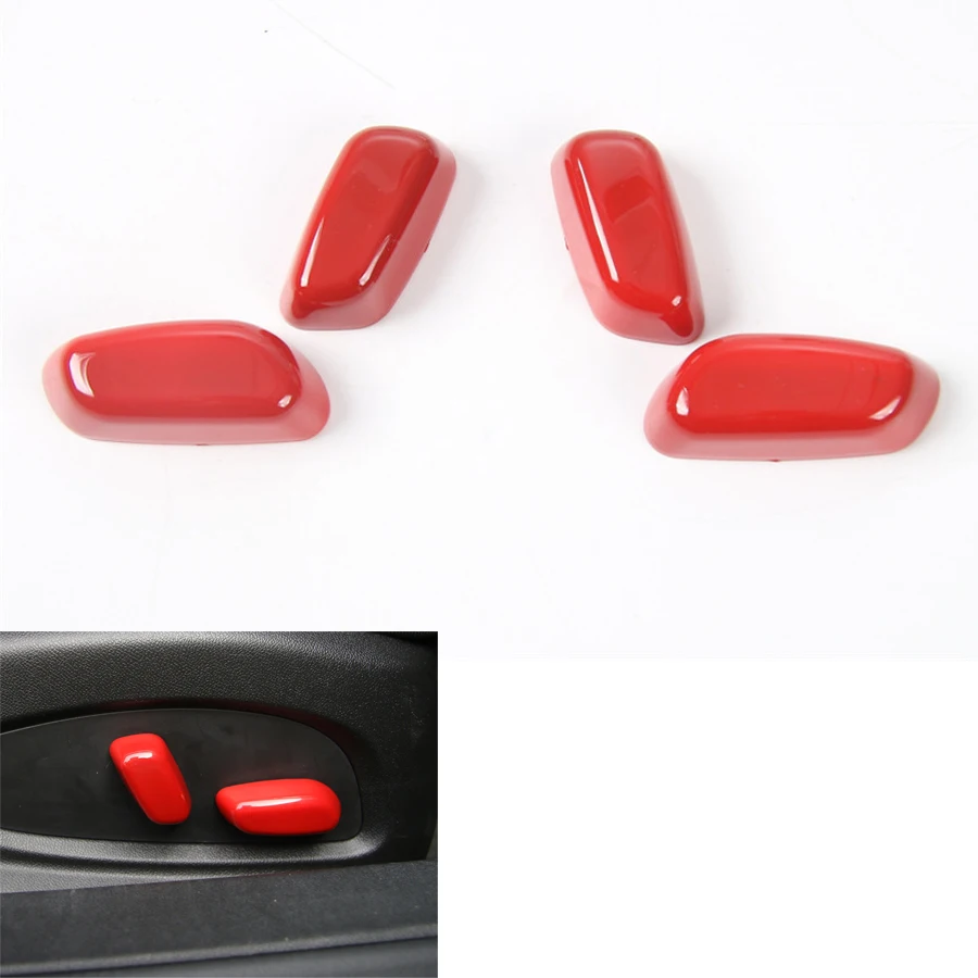 For Chevrolet Camaro 2017+ ABS Car Interior Seat Adjust Button Switch Decoration Cover Cap Trim Styling Sticker 4Pcs
For Chevrolet Camaro 2017+ ABS Car Interior Seat Adjust Button Switch Decoration Cover Cap Trim Styling Sticker 4Pcs