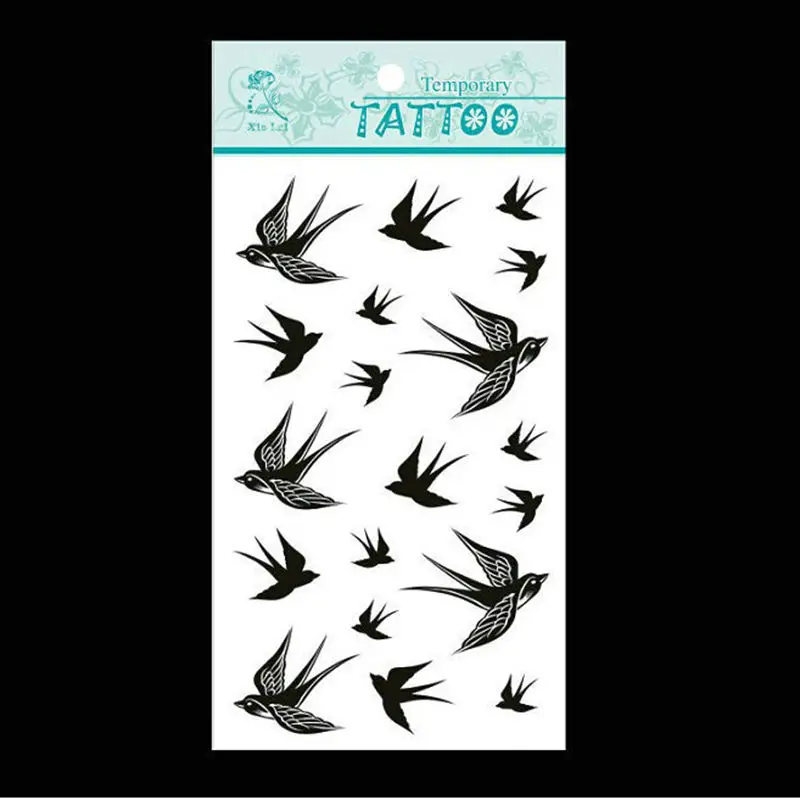1pcs Removable The Swallow Bird Flash Tattoo Waterproof Temporary Tattoo Stickers Temporary Body Art Painting
1pcs Removable The Swallow Bird Flash Tattoo Waterproof Temporary Tattoo Stickers Temporary Body Art Painting