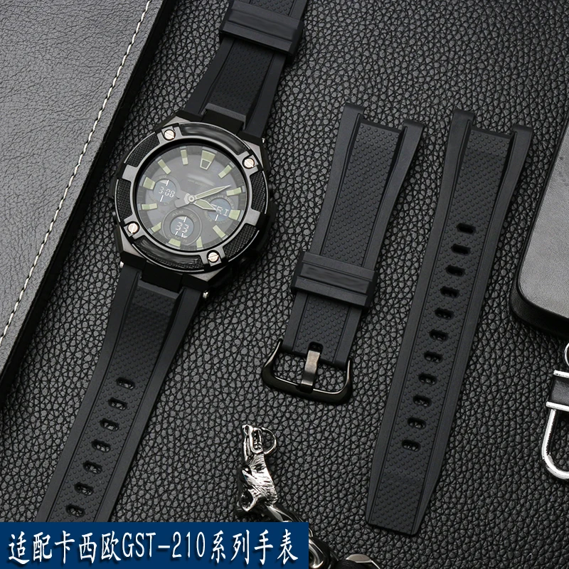 New High Quality Watch Belt fit GST-W110 S130 B100 S100G Black Rubber Strap for Men Watchband Bracelets 26mm
New High Quality Watch Belt fit GST-W110 S130 B100 S100G Black Rubber Strap for Men Watchband Bracelets 26mm