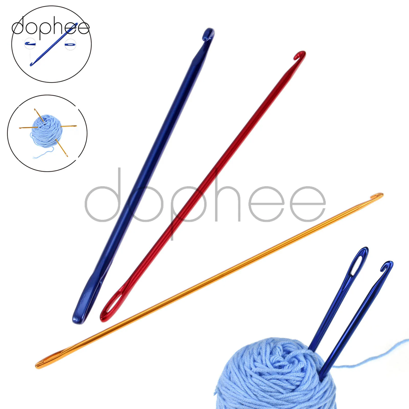 dophee 3 Pieces Crochet Hooks Set Knitting Needle Hand Knit Tool With an Eye Knitting Sewing Needles Crochet Hooks
dophee 3 Pieces Crochet Hooks Set Knitting Needle Hand Knit Tool With an Eye Knitting Sewing Needles Crochet Hooks