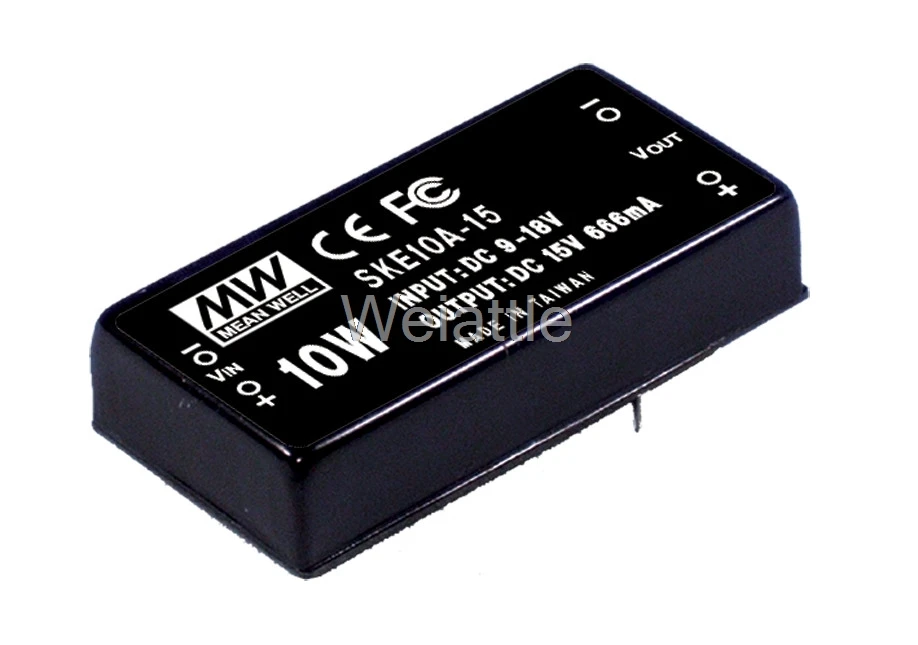 MEAN WELL original SKE10B-24 24V 420mA meanwell SKE10 24V 10W DC-DC Regulated Single Output Converter
MEAN WELL original SKE10B-24 24V 420mA meanwell SKE10 24V 10W DC-DC Regulated Single Output Converter