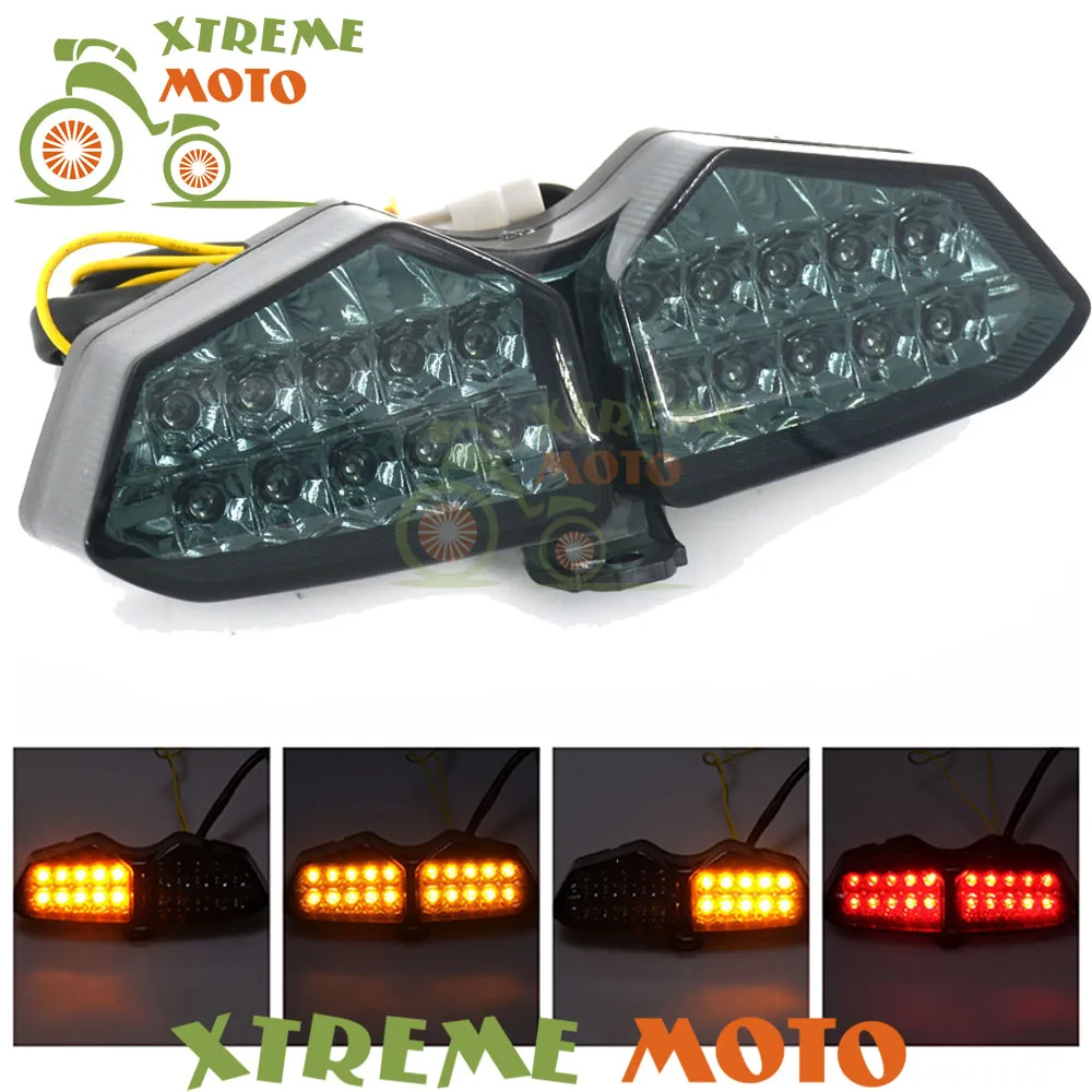 Motorcycle LED Rear Turn Signal Tail Stop Light Lamps Assembly For Yamaha YZF-R6 2003 2004 2005 YZF R6S 06 07 08
Motorcycle LED Rear Turn Signal Tail Stop Light Lamps Assembly For Yamaha YZF-R6 2003 2004 2005 YZF R6S 06 07 08