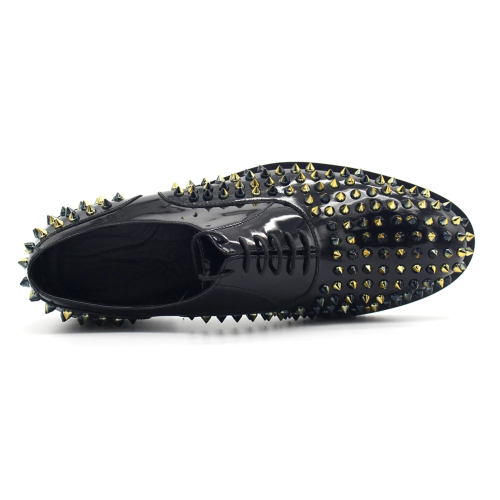 Black full rivet leathe rmen shoes leather mens dress shoes oxford shoes for men
Black full rivet leathe rmen shoes leather mens dress shoes oxford shoes for men