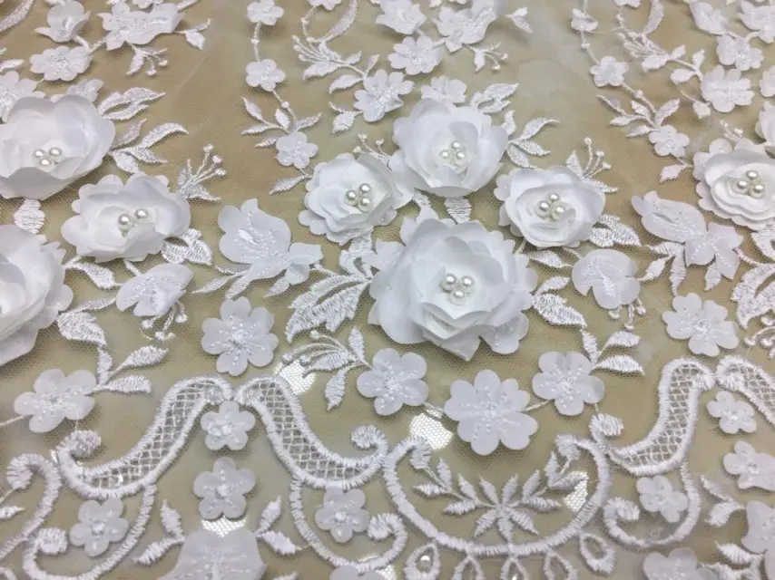 Very Beautiful white colour French Lace Fabric On Sale Latest 3D tulle cut Lace Fabric High Quality with beads and Sequins Lace
Very Beautiful white colour French Lace Fabric On Sale Latest 3D tulle cut Lace Fabric High Quality with beads and Sequins Lace