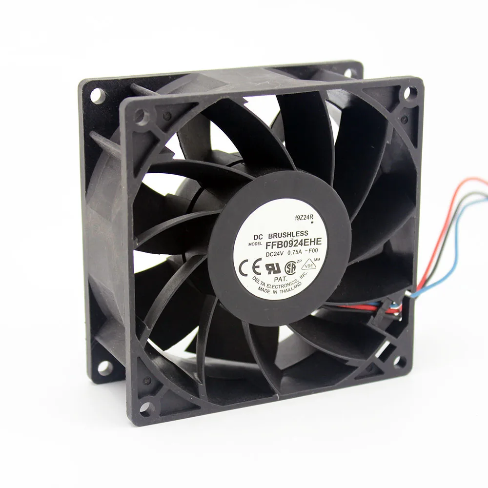Free Shipping Original For FFB0924EHE 9238 90mm 92mm DC 24V 0.75A 2-wire -pin server inverter cooling fans case axial
Free Shipping Original For FFB0924EHE 9238 90mm 92mm DC 24V 0.75A 2-wire -pin server inverter cooling fans case axial