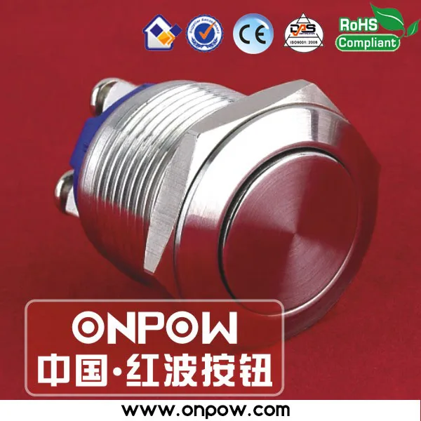 Кнопочный выключатель ONPOW 19 мм OFF (ON) GQ19F 10/S|switch on|switch on onswitch |