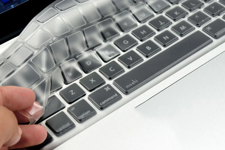 EU/UK/US Силиконовая накладка для клавиатуры прозрачная защитная пленка Apple Macbook Air