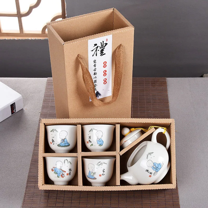 Portable Hand Painted Kung Fu Tea Set 1tea Pot 4cups,Ceramic Tea Sets,TeaCup,ChineseTravel Tea Set, Drinkware Paper package
Portable Hand Painted Kung Fu Tea Set 1tea Pot 4cups,Ceramic Tea Sets,TeaCup,ChineseTravel Tea Set, Drinkware Paper package