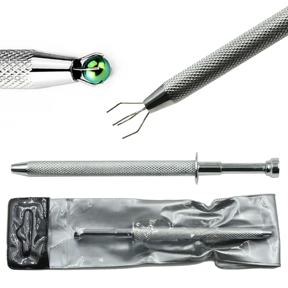 Stainless Steel Push-in Syringe Type Quad Prong Small Bead Holder Grab Ball Body Piercing Tool
Stainless Steel Push-in Syringe Type Quad Prong Small Bead Holder Grab Ball Body Piercing Tool