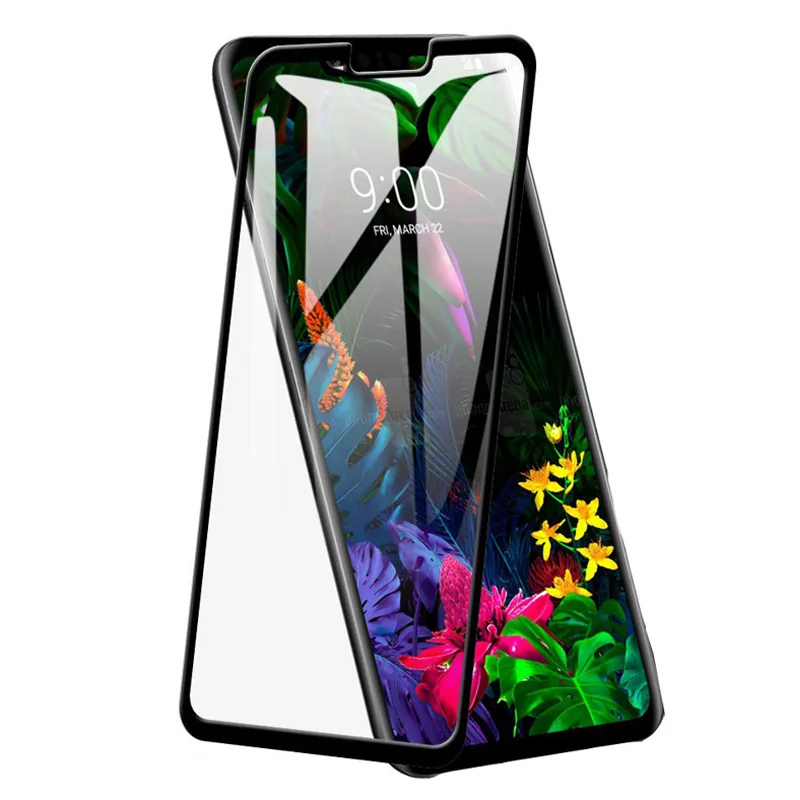 3D высокоглиноземное закаленное стекло для LG V50 ThinQ полное покрытие экрана