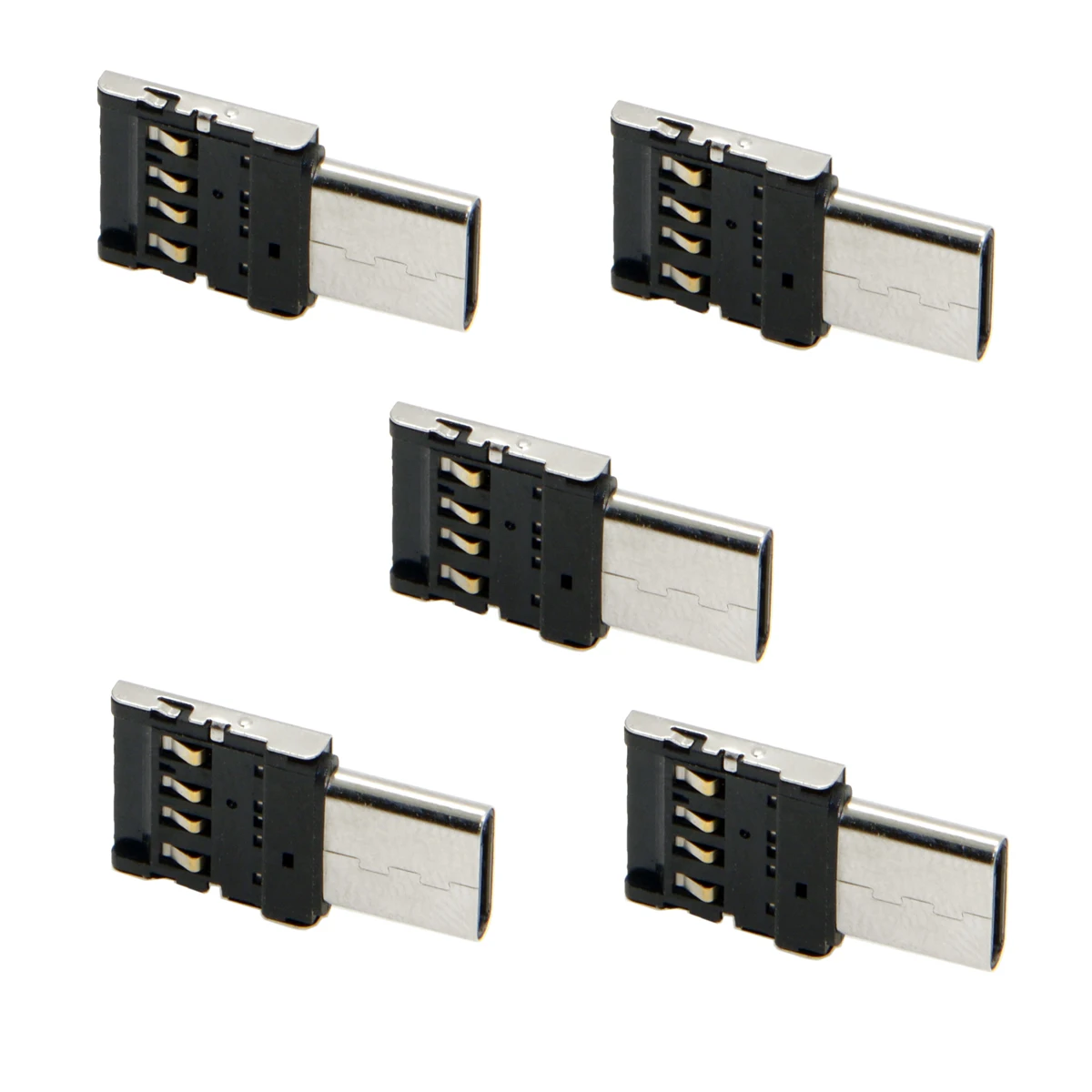 Jimier 5pcs USB-C Type-C Ultra Mini to USB 2.0 OTG Adapter for Cell Phone Tablet & USB Cable & Flash Disk
Jimier 5pcs USB-C Type-C Ultra Mini to USB 2.0 OTG Adapter for Cell Phone Tablet & USB Cable & Flash Disk