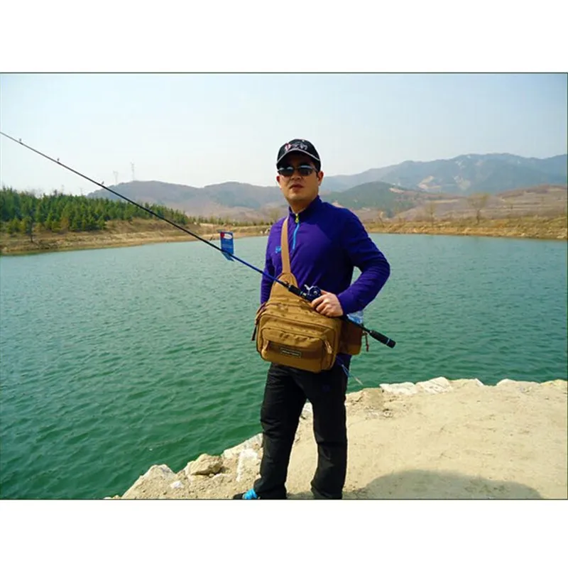 Dream Fishing Multifunctional Fishing Bag Large Capacity 42x20x18cm 1200D Waterproof Nylon Fishing Tool Tackle Bag Lure Bagpack
Dream Fishing Multifunctional Fishing Bag Large Capacity 42x20x18cm 1200D Waterproof Nylon Fishing Tool Tackle Bag Lure Bagpack