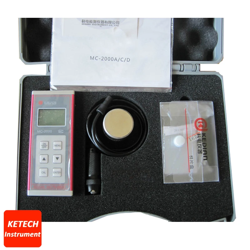 MC-2000D Coating Thickness Gauge Tester Thickness Meter Measuring Rang 10-9000um
MC-2000D Coating Thickness Gauge Tester Thickness Meter Measuring Rang 10-9000um