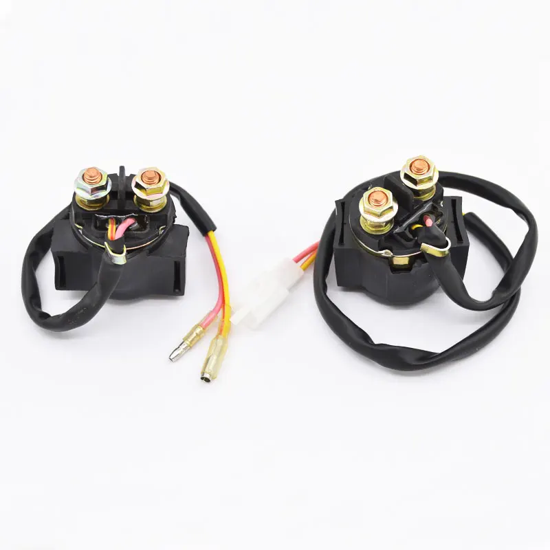 Motorcycle Starter Solenoid Relay for ATV Scooter 70cc 110cc 150cc 250cc TaoTao Roketa Sunl Kazuma Carroll Kymco
Motorcycle Starter Solenoid Relay for ATV Scooter 70cc 110cc 150cc 250cc TaoTao Roketa Sunl Kazuma Carroll Kymco