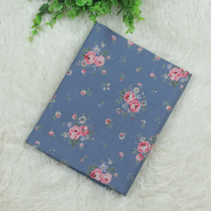 1 meter 100% cotton plain fabric with rural squid rose print , handmade DIY bag cloth CR-767
1 meter 100% cotton plain fabric with rural squid rose print , handmade DIY bag cloth CR-767