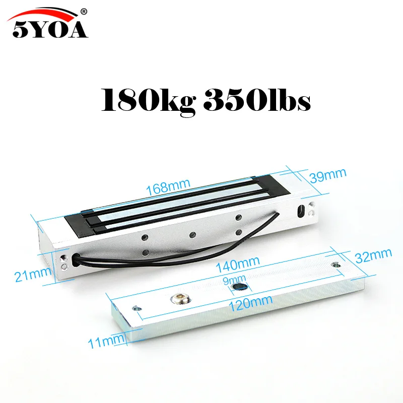 Access Control Electric Magnetic Door Lock 180KG 350lbs 12V Electric Lock Holding Force High Quality
Access Control Electric Magnetic Door Lock 180KG 350lbs 12V Electric Lock Holding Force High Quality