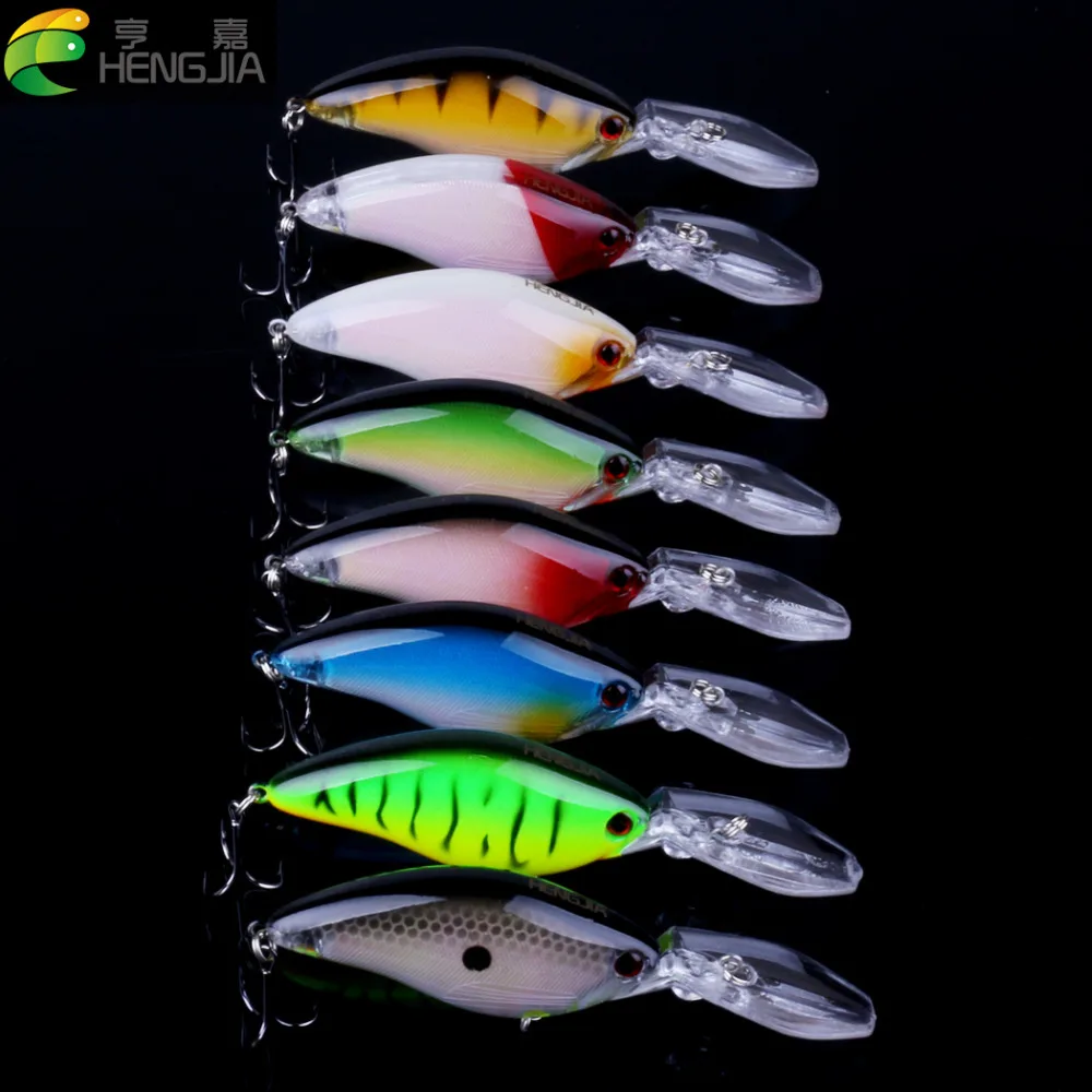 HENGJIA 8pcs 10.5cm 17.8g top water crankbaits hard fishing lures artificial wobbler floating baits pesca fishing tackles
HENGJIA 8pcs 10.5cm 17.8g top water crankbaits hard fishing lures artificial wobbler floating baits pesca fishing tackles