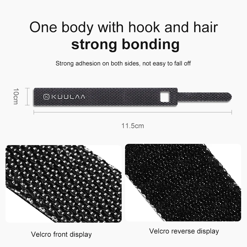 KUULAA Cable Organizer Wire Winder Cable Holder 14cm For Mouse Cord Earphone HDMI Aux USB Cable Management Wire Cable Protector
KUULAA Cable Organizer Wire Winder Cable Holder 14cm For Mouse Cord Earphone HDMI Aux USB Cable Management Wire Cable Protector