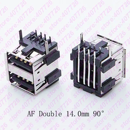 5 шт. двойной USB 2,0 AF Женский Разъем USB Jack 2 фута DIP 8Pin корпус L = 14 мм свернутый рот зарядная розетка черный
5 шт. двойной USB 2,0 AF Женский Разъем USB Jack 2 фута DIP 8Pin корпус L = 14 мм свернутый рот зарядная розетка черный