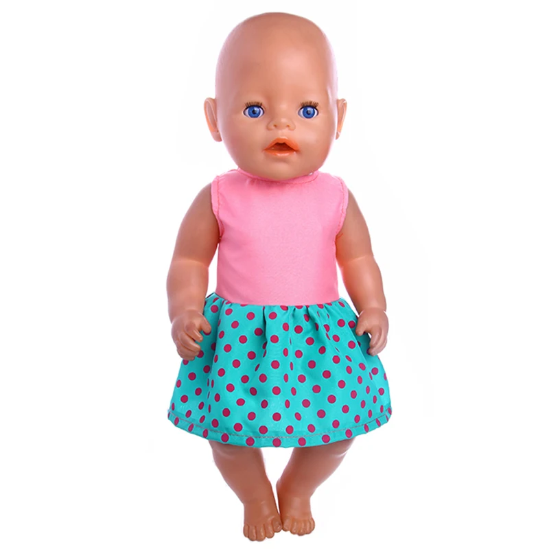 Luckdoll spring and summer cute floral skirt for 18-inch American dolls and 43 cm 18" dolls are the best gift for kids
Luckdoll spring and summer cute floral skirt for 18-inch American dolls and 43 cm 18" dolls are the best gift for kids