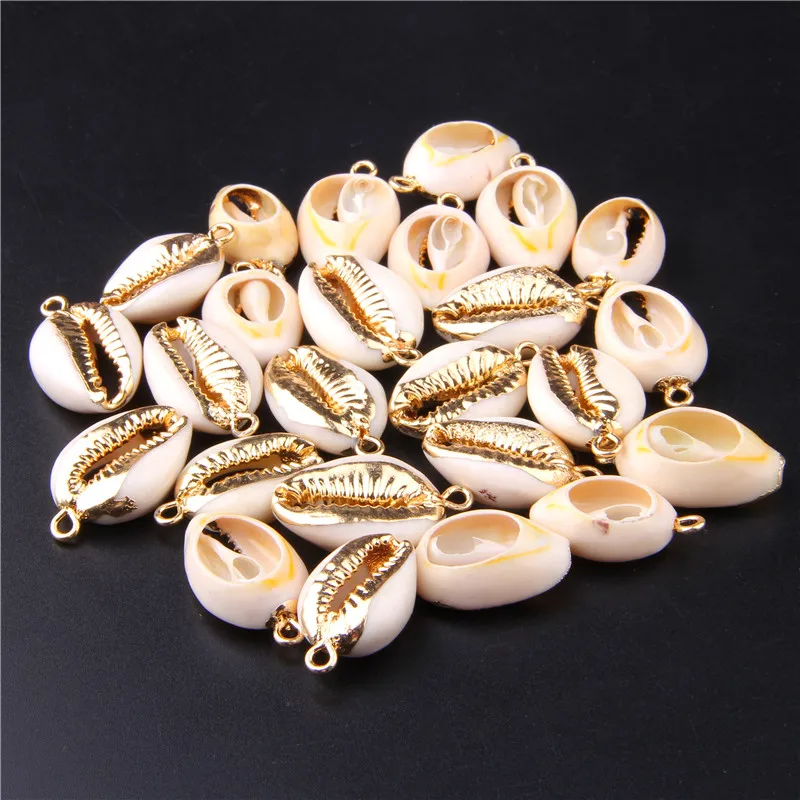 3Pcs Natural White Cowrie Shell Pendant Gold Edged Sea Shells Charm Back Open Shell Conch Crafts DIY Accessories Making Jewelry
3Pcs Natural White Cowrie Shell Pendant Gold Edged Sea Shells Charm Back Open Shell Conch Crafts DIY Accessories Making Jewelry