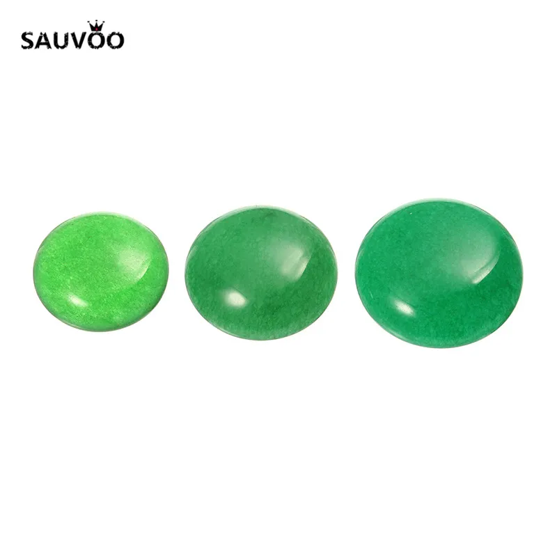 SAUVOO 20pcs/lot Green Created Natural Stone Flatback Dome Cabochon Beads 10/12/14/16/18/20mm for DIY Necklace Bracelet Jewelry
SAUVOO 20pcs/lot Green Created Natural Stone Flatback Dome Cabochon Beads 10/12/14/16/18/20mm for DIY Necklace Bracelet Jewelry