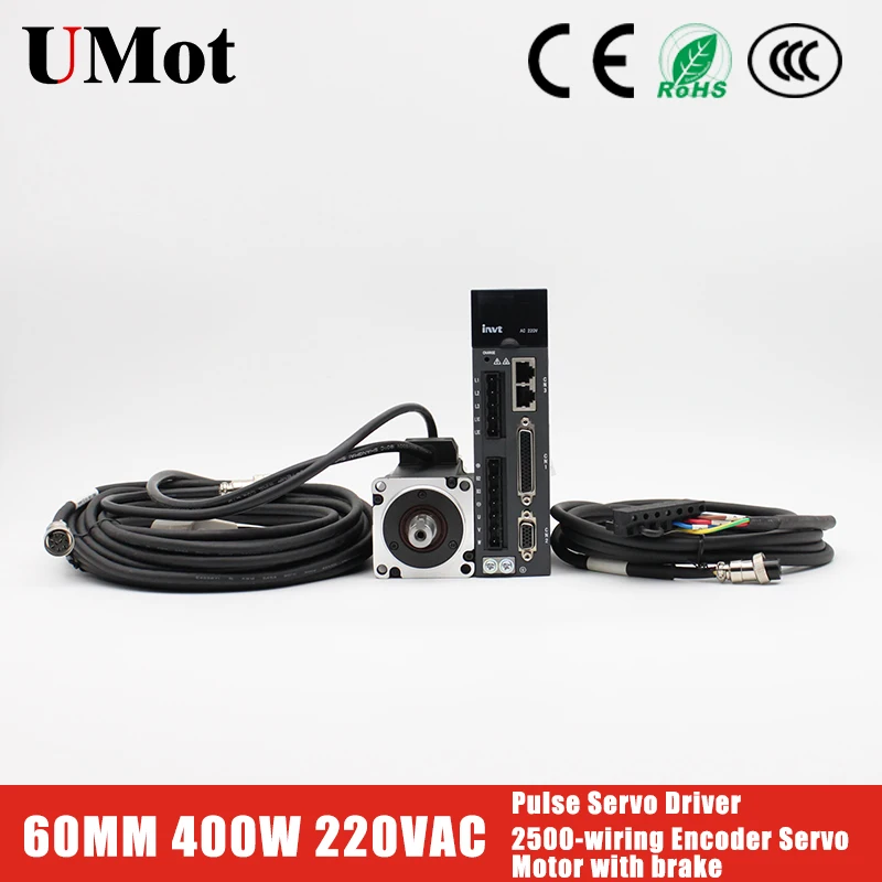 400W AC Servo Motor 220v braking 220V AC Servo Motor with Pulse Servo Drive 1.27N.m AC Servo Drive for DIY CNC Machine Arduino
400W AC Servo Motor 220v braking 220V AC Servo Motor with Pulse Servo Drive 1.27N.m AC Servo Drive for DIY CNC Machine Arduino
