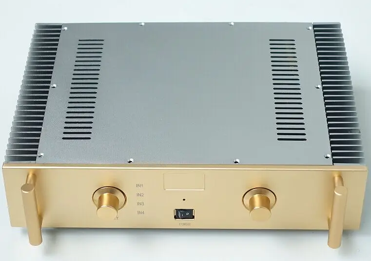 Готовый Hi-End A2 усилитель 2,0 канальный стерео усилитель высокой мощности алюминиевая коробка 220 Вт * 2
Готовый Hi-End A2 усилитель 2,0 канальный стерео усилитель высокой мощности алюминиевая коробка 220 Вт * 2
