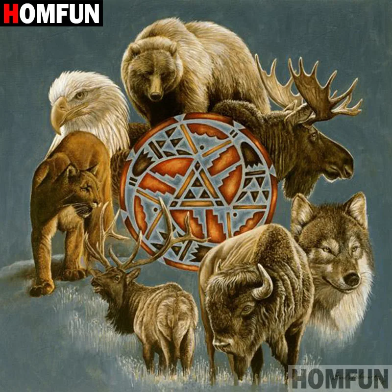 HOMFUN 5D DIY Diamond Painting Full Square/Round Drill "Animal disc" 3D Embroidery Cross Stitch gift Home Decor A00539
HOMFUN 5D DIY Diamond Painting Full Square/Round Drill "Animal disc" 3D Embroidery Cross Stitch gift Home Decor A00539