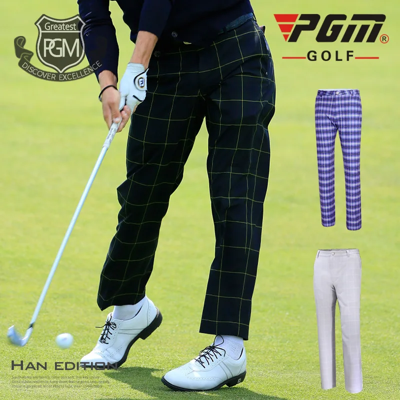 Pgm Men Plaid Golf Full Length Pants England Style Soft Golf Trousers Male Straight High Elastic Breathble Long Pants D0995
Pgm Men Plaid Golf Full Length Pants England Style Soft Golf Trousers Male Straight High Elastic Breathble Long Pants D0995