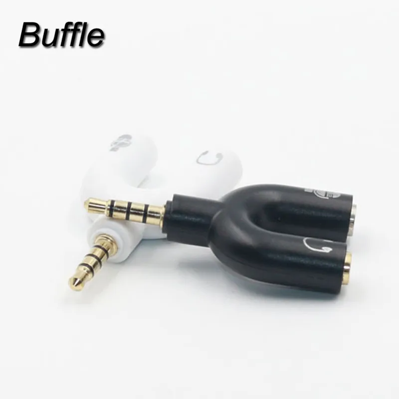 New 3.5mm Double Jack Adapter to Headphone for Cell phones MP3 Player Earphone Splitter Adapter
New 3.5mm Double Jack Adapter to Headphone for Cell phones MP3 Player Earphone Splitter Adapter