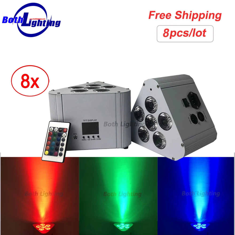 6*18w RGBWA UV Wireless dmx Uplighting Battery Operate Wifi&IRC Remote Control DJ LED Par Can Wash Light Disco Wedding Uplights
6*18w RGBWA UV Wireless dmx Uplighting Battery Operate Wifi&IRC Remote Control DJ LED Par Can Wash Light Disco Wedding Uplights