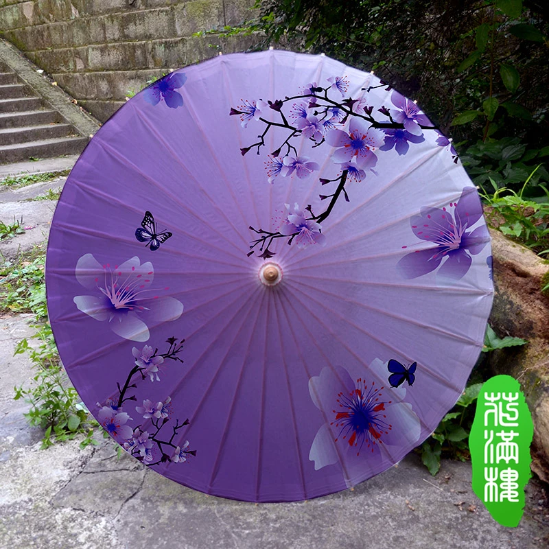 Dia 50cm Delicate Purple Flower Oiled Paper Umbrella Ancient Handmade Bamboo Decorated Japanese Umbrella Child Dance Paper Props
Dia 50cm Delicate Purple Flower Oiled Paper Umbrella Ancient Handmade Bamboo Decorated Japanese Umbrella Child Dance Paper Props