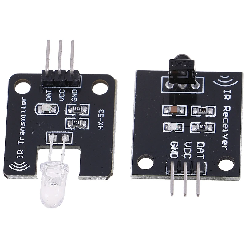 Hot 2PCS IR Infrared Transmitter Module High Quality IR Digital 38khz Infrared Receiver Sensor Module Wholesale
Hot 2PCS IR Infrared Transmitter Module High Quality IR Digital 38khz Infrared Receiver Sensor Module Wholesale